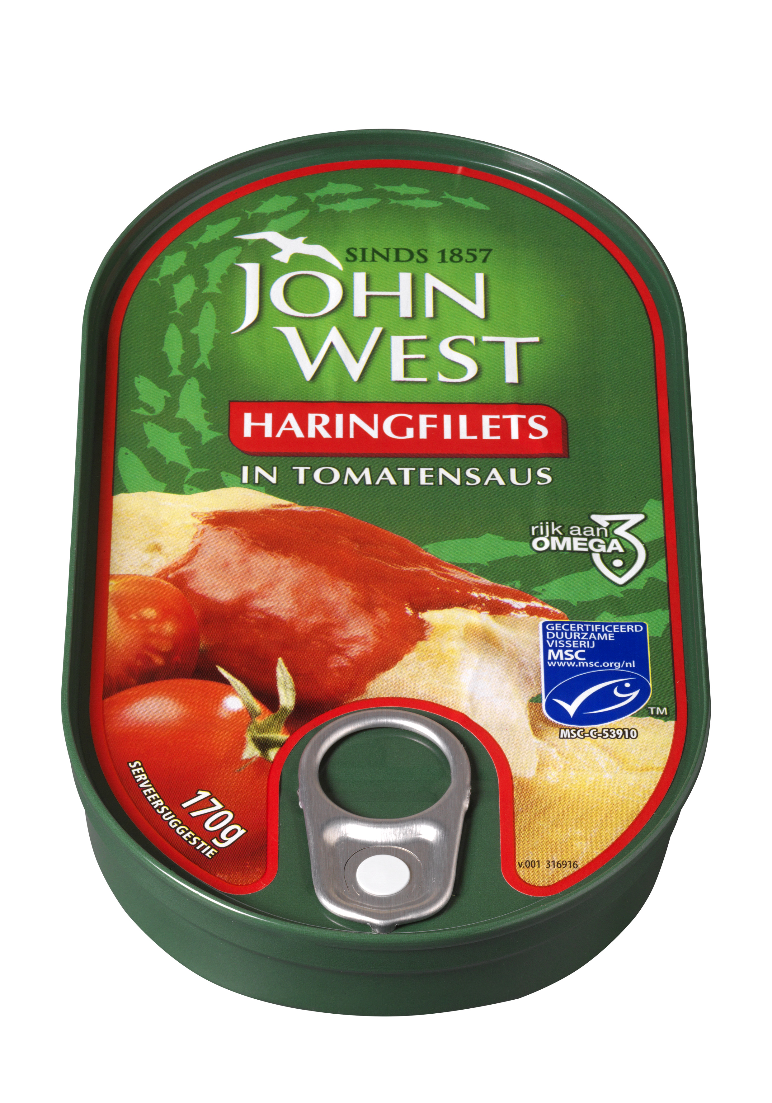 MSC Haring In Tomatensaus 170g John West