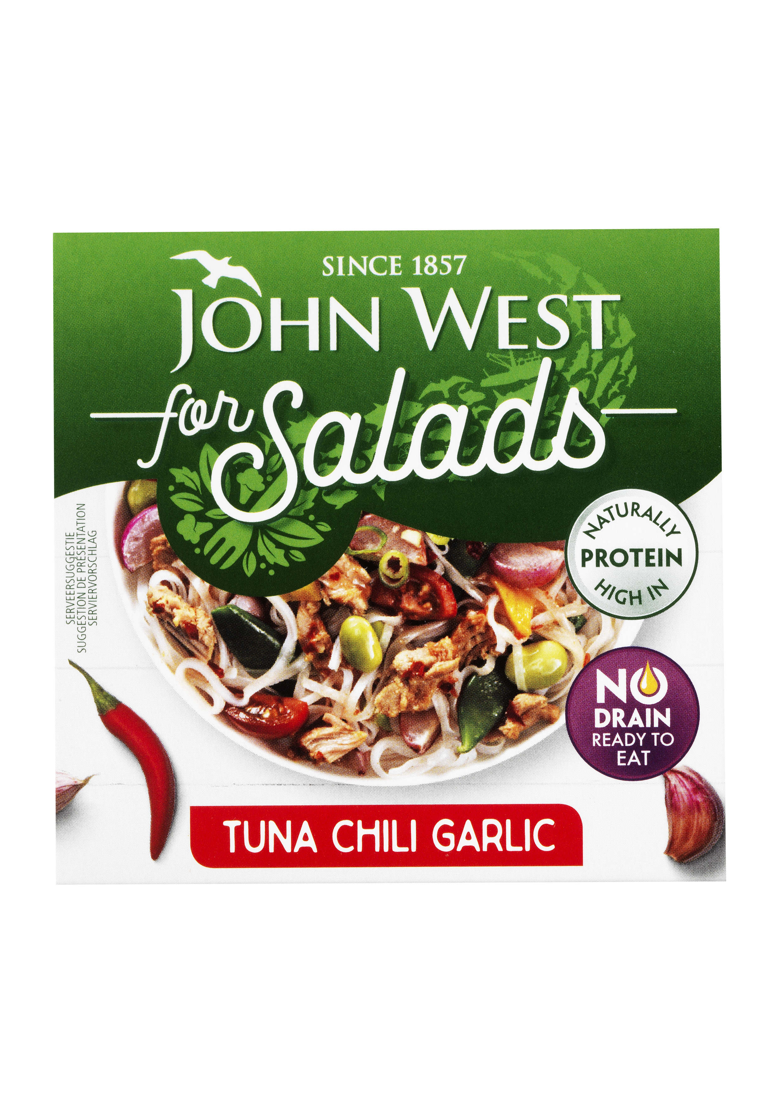 For Salads Tuna Chili Garlic 110g John West