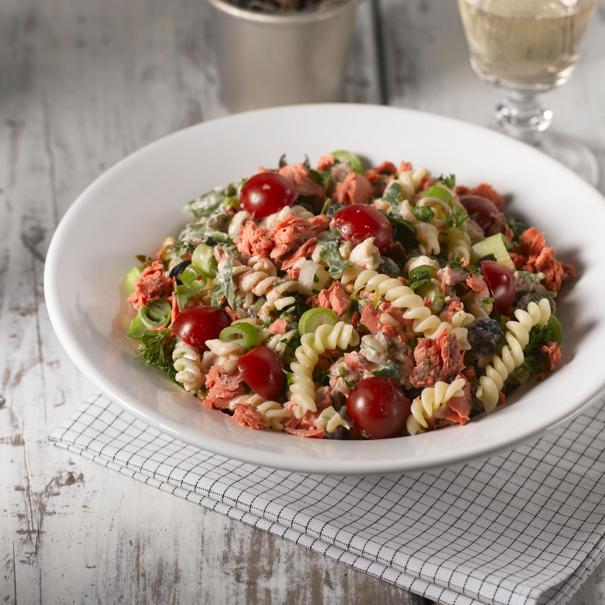 Fusilli Salade Met Zalm En Rucola - Een Gerecht Van John West